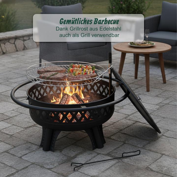 Immagine prodotto Relaxdays braciere (80.50 cm)