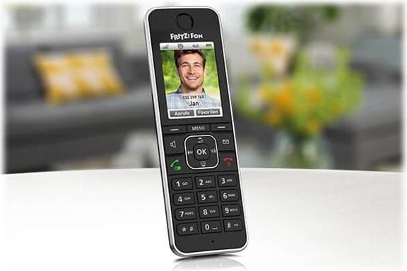 Immagine prodotto AVM Telefono cordless VoIP FRITZ!Fon C6 Black Edition
