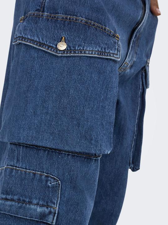 Produktbild Only ONLJamey Loose Baggy Cropped Mid Rise Jeans (W30/L30)