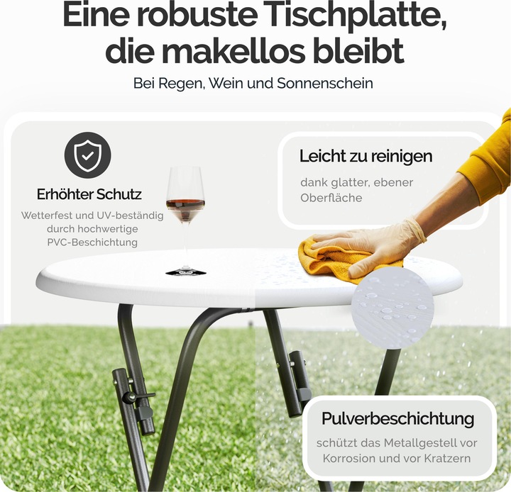 Produktbild Casaria Stehtisch (60 x 60 x 110.5 cm)