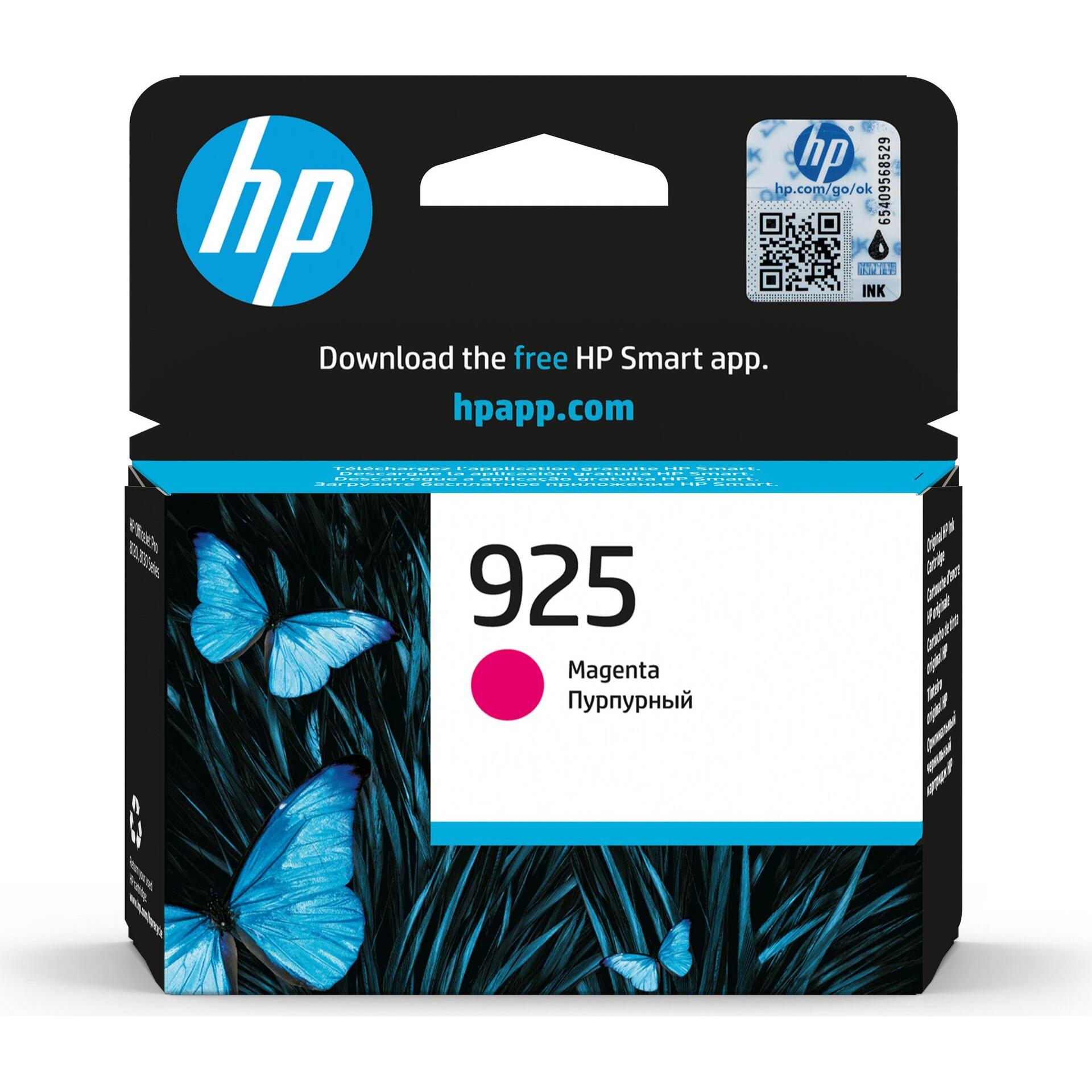 HP, Druckerpatrone, 925 Magenta (M)