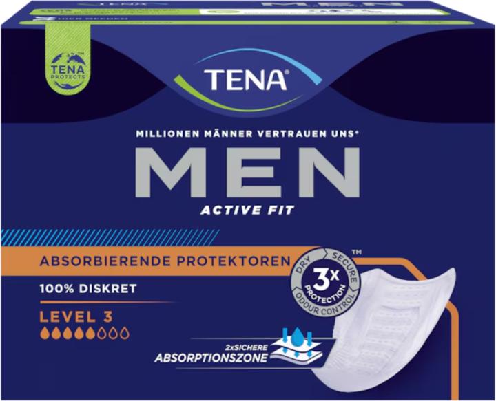 Produktbild Tena MEN Einlagen bei BlasenInkontinenz Level 3 (16 x, Normal)