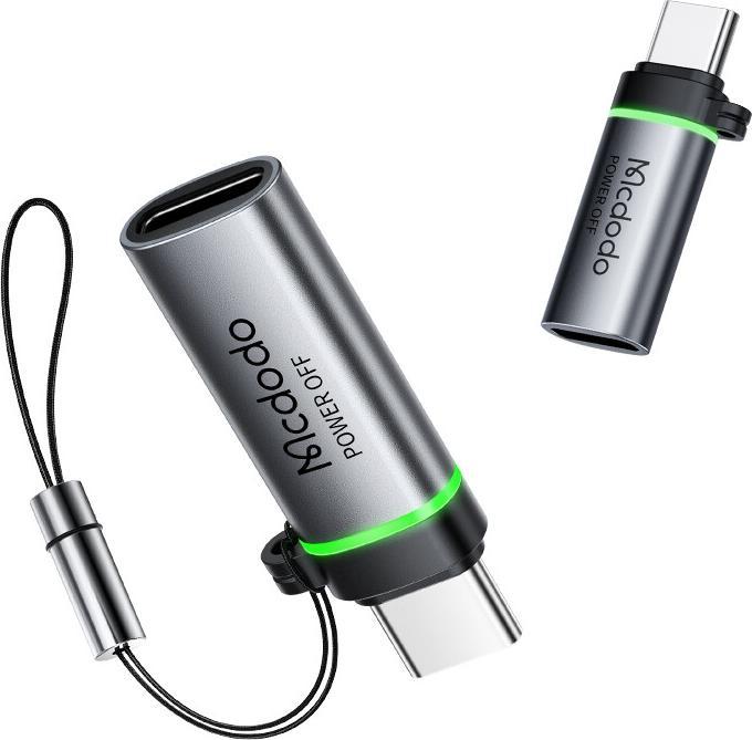 Produktbild Mcdodo Lightning auf USB-C Auto Power Off Adapter (Lightning, USB Typ C)
