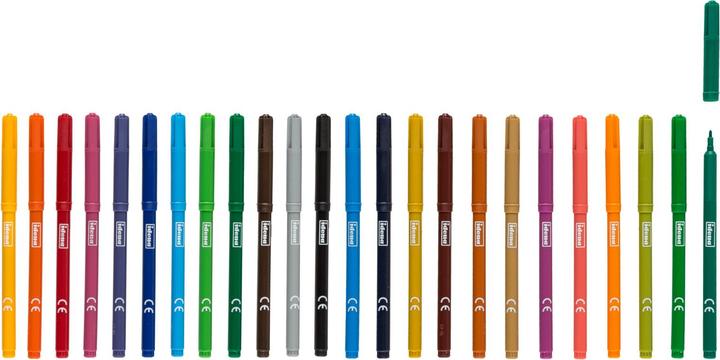 Actual product image Idena Fibre-tip pens 24 pieces Line width: 2 mm (24x)