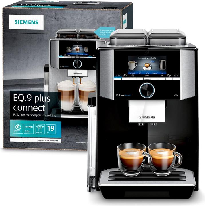 Actual product image Siemens EQ.9 s700 espresso machine 2 3 l