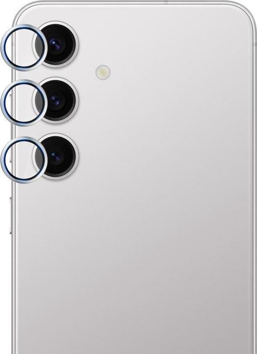 Actual product image 3MK HARDY Lens Protector Pro for Samsung Galaxy S24 Grey (Samsung Galaxy S24)