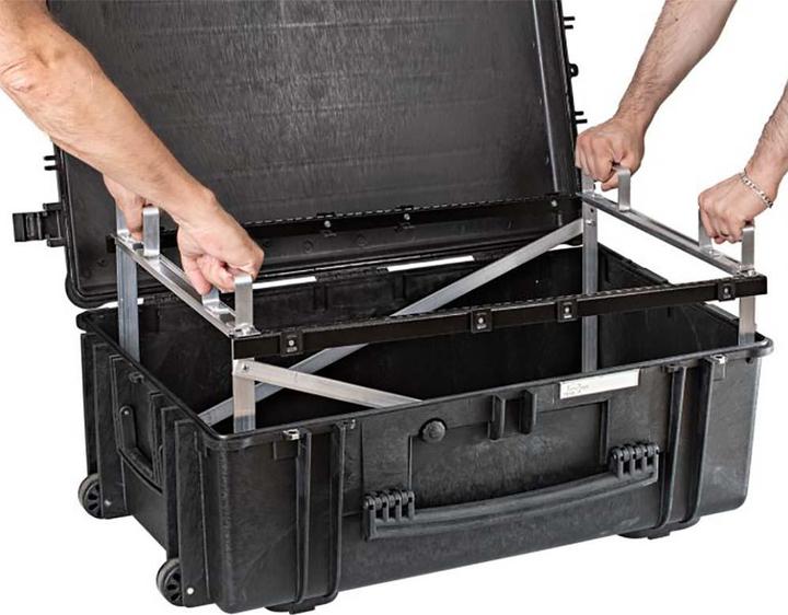 Immagine prodotto Explorer Cases Carrello impermeabile con telaio a cremagliera 7641-B15U (Carrello fotografico, Custodia fotografica)