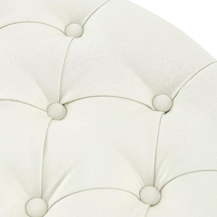 Actual product image Swisshandel24 Bench Amun fabric B150, cream (150 cm)