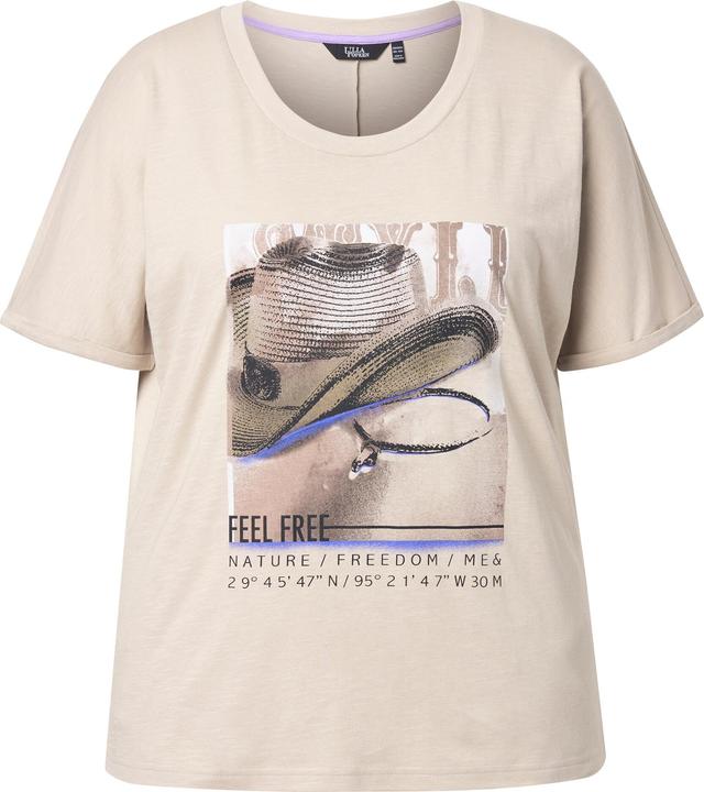 Produktbild Ulla Popken T-Shirt, Cowboyhut, Oversized, Rundhals, Halbarm (46, 48)