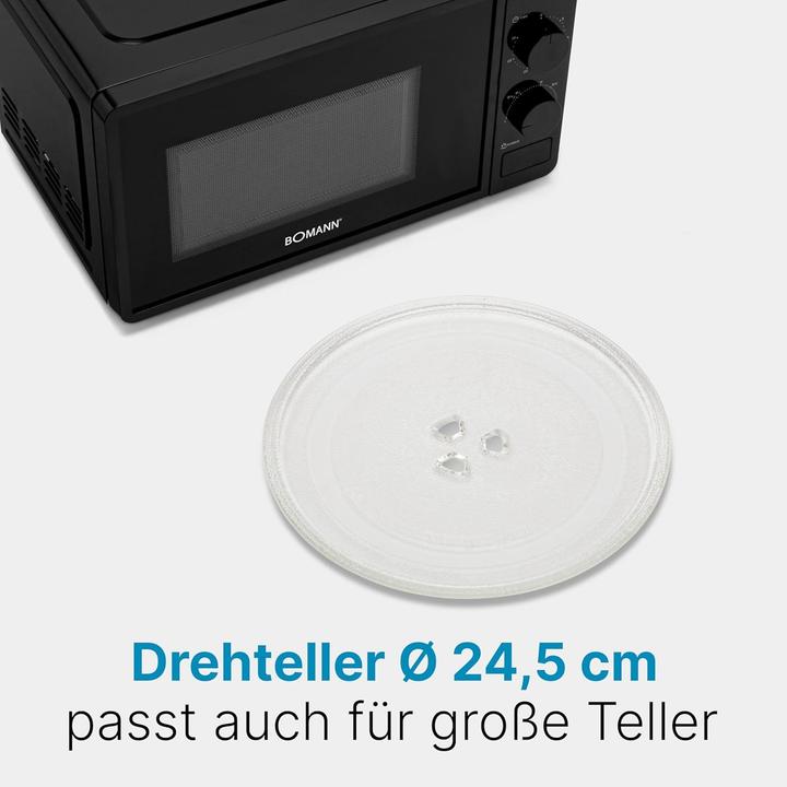 Image du produit Bomann MW 6014 CB noir (20 l)