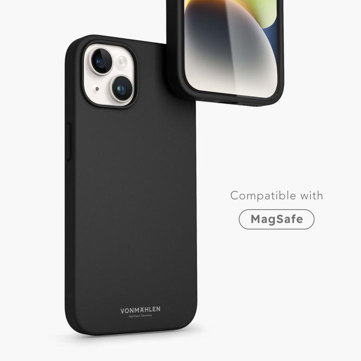Actual product image Vonmählen Eco Silicone Case iPhone 14 schwarz (Apple iPhone 14)