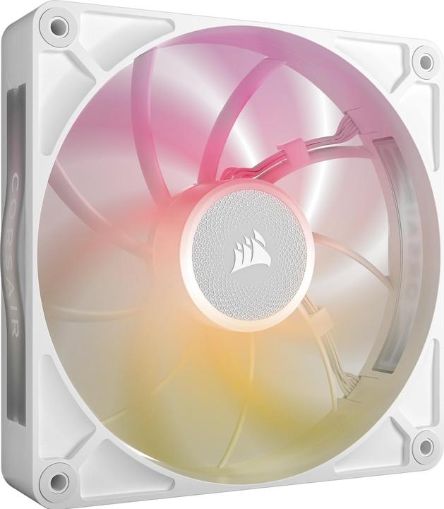 Image du produit Corsair RX MAX RGB Series, iCUE LINK RX140 RGB MAX White, 140mm RGB Fan, Single Fan (140 mm, 1x)