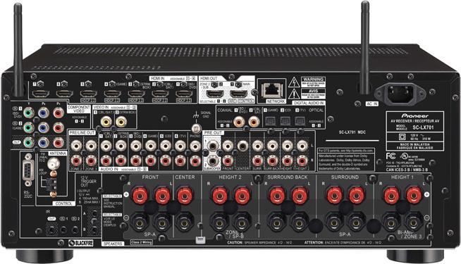 Actual product image Pioneer Sc-Lx701 (9.2 Channel, FM)