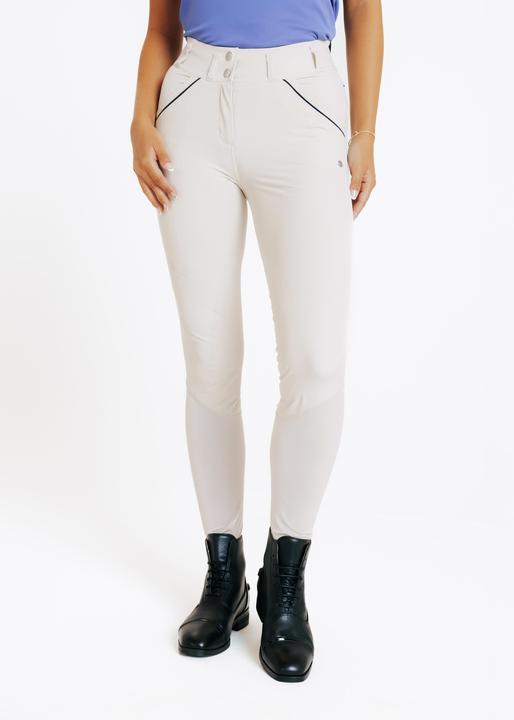 Produktbild Fouganza Women's Ultra-Lightweight Horse Riding Jodhpurs - Beige (L)