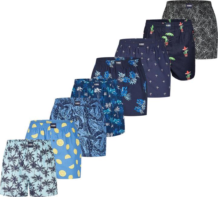 Produktbild Happy shorts Boxer Motiv Mix (XL, 8er Pack)