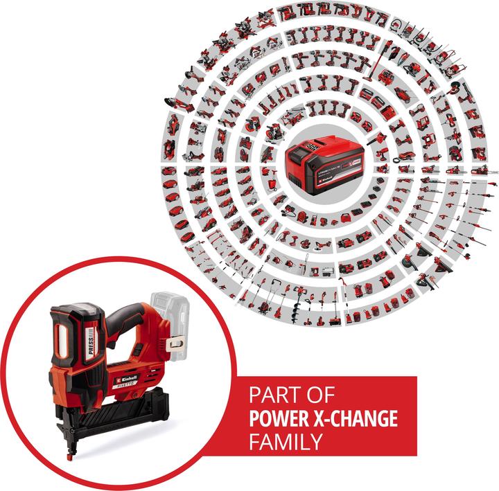 Produktbild Einhell Akku-Tacker FIXETTO 18/38 S + E-Box Koffer S-F