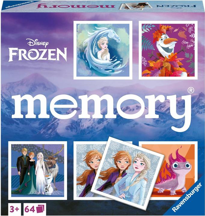 Produktbild Ravensburger Memory Disney Frozen (Deutsch, Norwegisch, Polnisch, Englisch, Niederländisch, Italienisch, Portugiesisch, Französisch)