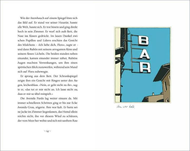 Produktbild Sonntag (Deutsch, Kat Menschik, Mario Vargas Llosa, Thomas Brovot, 2016)