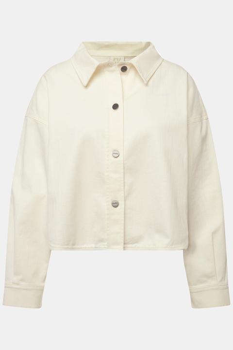 Actual product image Ulla Popken Eco Cotton Denim Jacket (56)