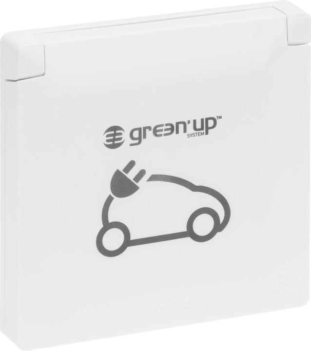 Actual product image Legrand SEANO Green'Up 765217 Schuko socket outlet 16 A EV Mode 1 and Mode