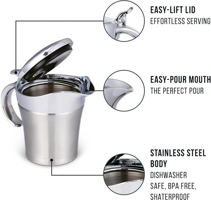 Actual product image Oak & Steel Sauciere Edelstahl