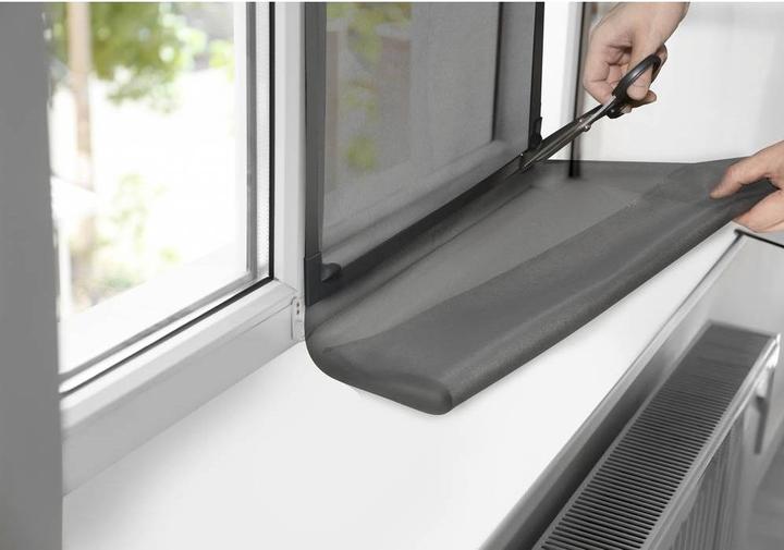 Actual product image Renkforce RF-IS-500 RF-6682734 Fliegengitter (B x H) 1300 mm x 1500 mm Schwarz