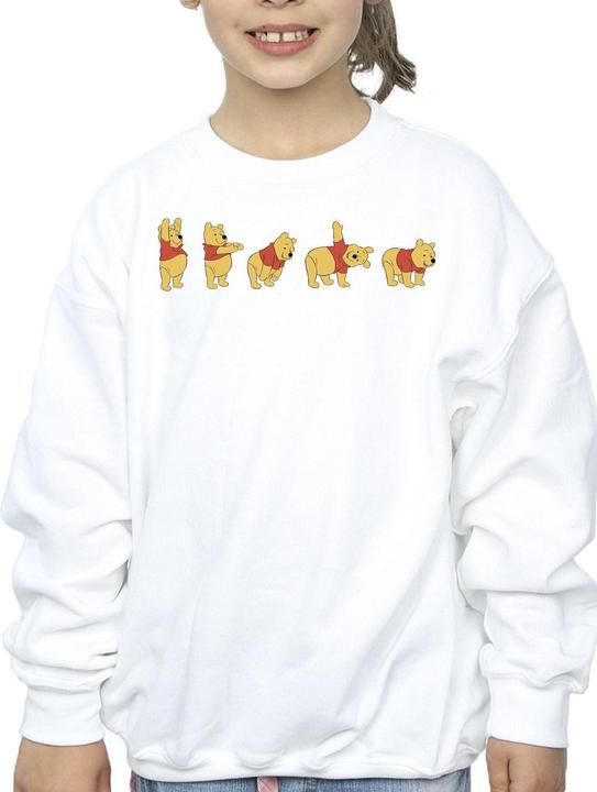 Produktbild Disney Winnie The Pooh Stretching Sweatshirt Mädchen (140, 146)