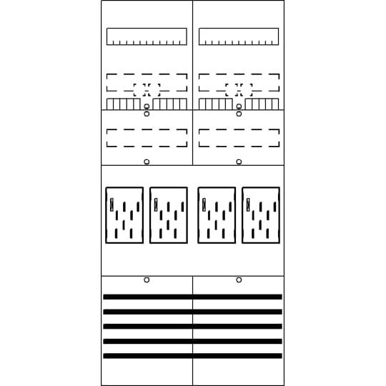Striebel & John, Verteilerschrank Zubehör, STRIEBELJOHN BF27F4