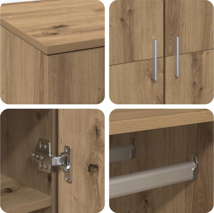 Produktbild vidaXL Staufächer für das Wohnzimmer (80 x 39 x 178 cm)