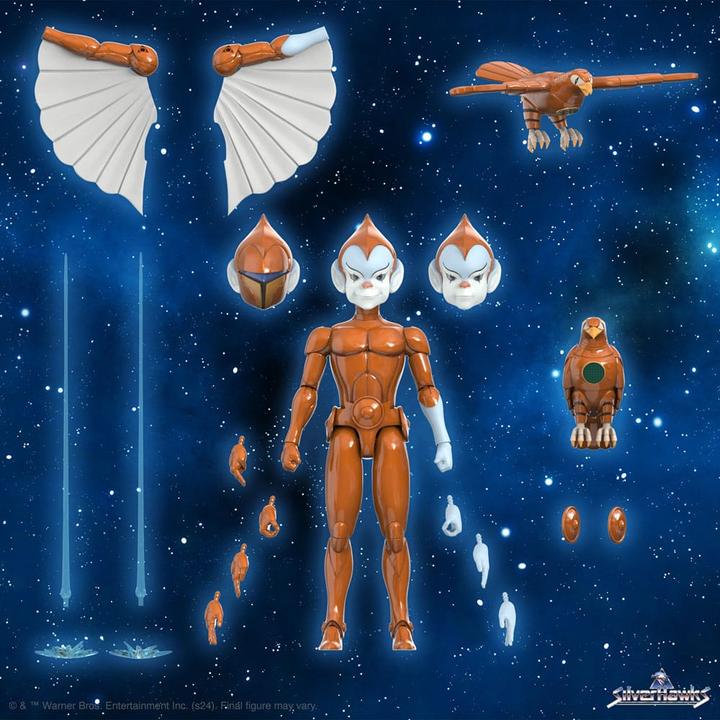 Produktbild Super7 SilverHawks Ultimates Actionfigur Wave 2 Copper Kidd (Cartoon Accurate) 18 cm
