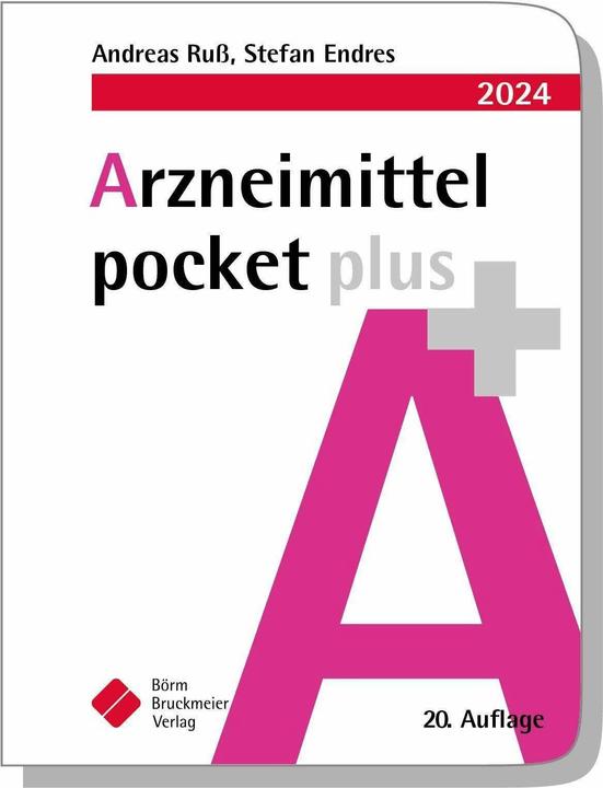Immagine prodotto Arzneimittel pocket plus 2024 (Tedesco, Andreas Russ, Stefan Endres, 2023)