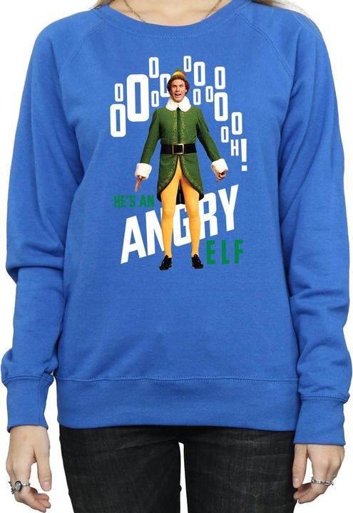 Actual product image Elf Womens/Ladies Angry Sweatshirt (S)