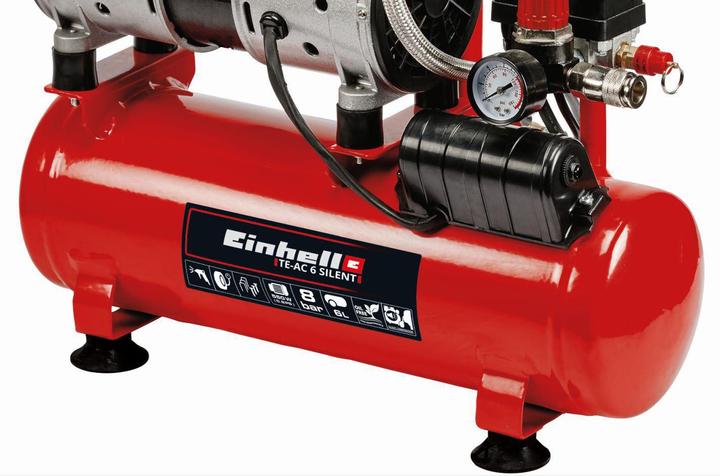 Actual product image Einhell TE-AC 6 Silent (6 l, 8 bar)