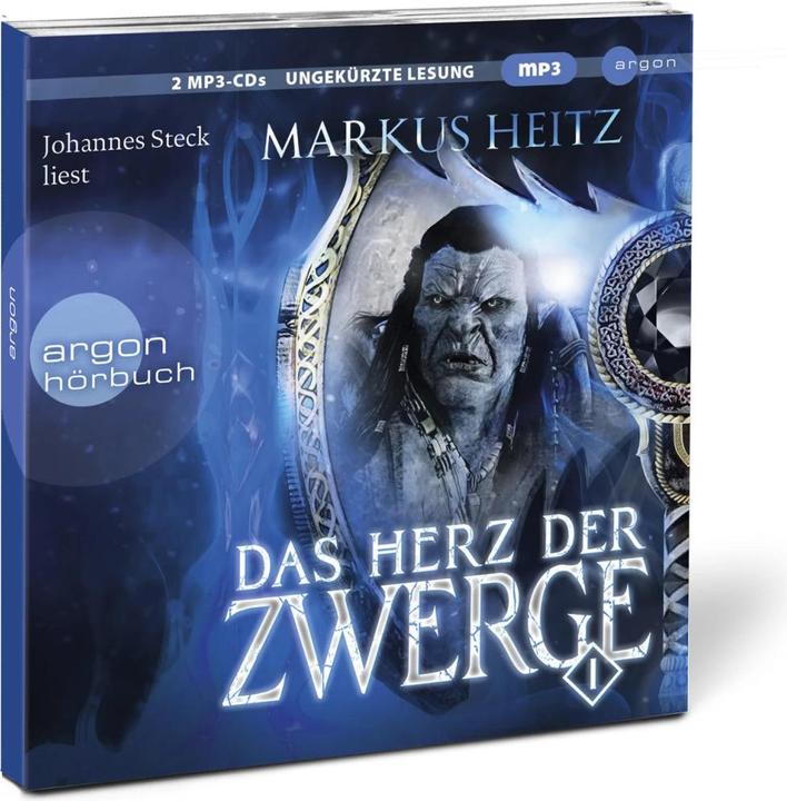 Actual product image The Heart of the Dwarves 1 (Johannes Steck, Markus Heitz, German)