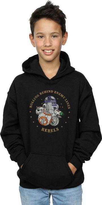 Produktbild Star Wars The Rise Of Skywalker Rolling Behind Enemy Lines Kapuzenpullover Jungen (152, 158)