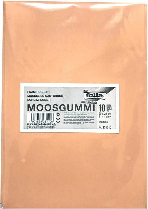 Actual product image Folia Sponge rubber chamois