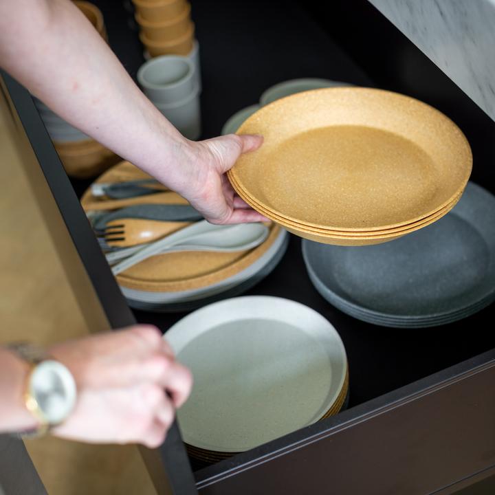 Produktbild Koziol Speiseteller Connect Ø 20.5 cm, 4 Stück, Beige (4 x, 20.50 cm)