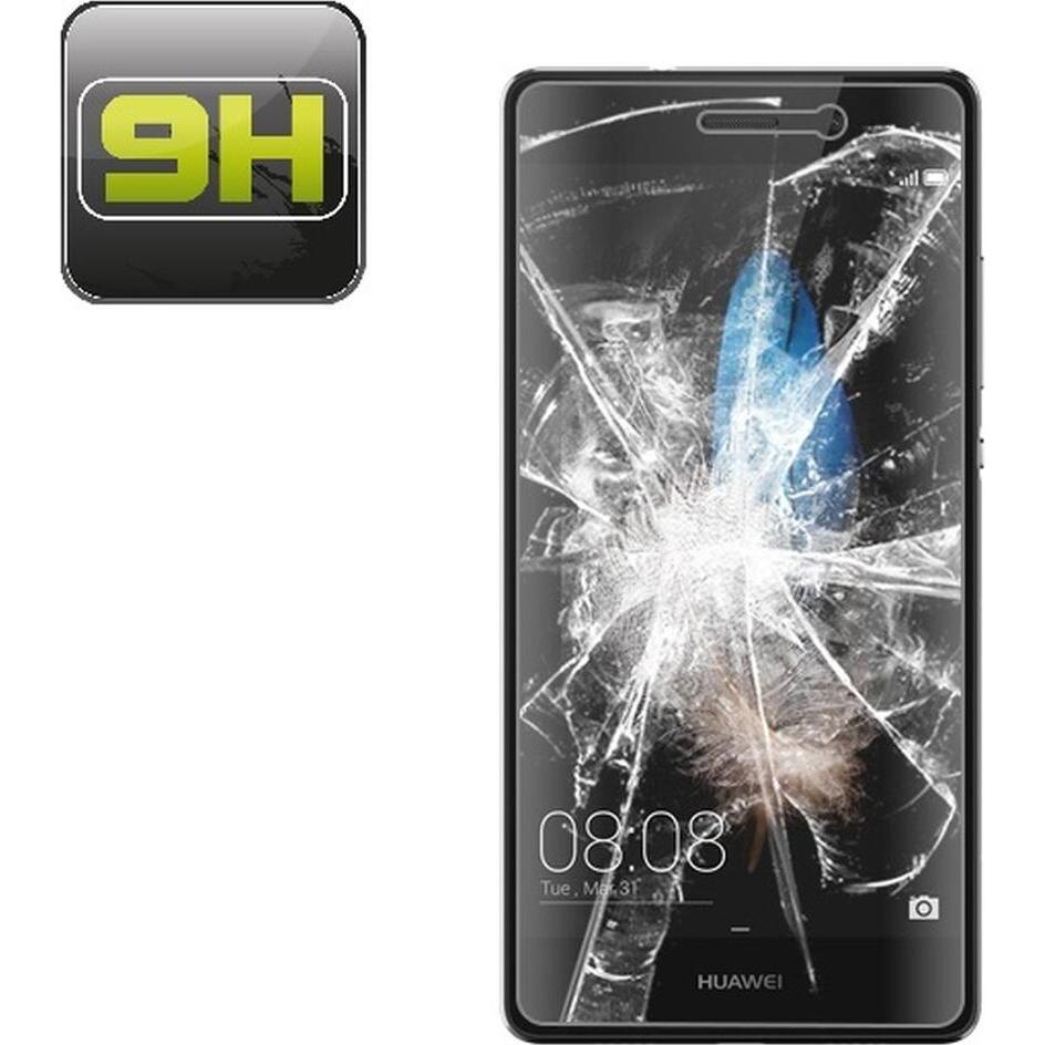 Protectorking 3x echtes Tempered 9H Panzerhartglas 3D KLAR (3 Stück, Huawei P8 Lite), Smartphone Schutzfolie