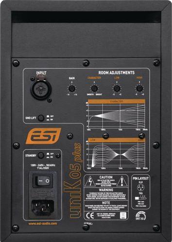 Actual product image ESI Audiotechnik Unik05+ (Active, 1 pc., 1x 80 W)