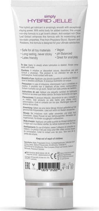 Actual product image Wicked Simply Hybrid Jelle 120ml (120 ml)