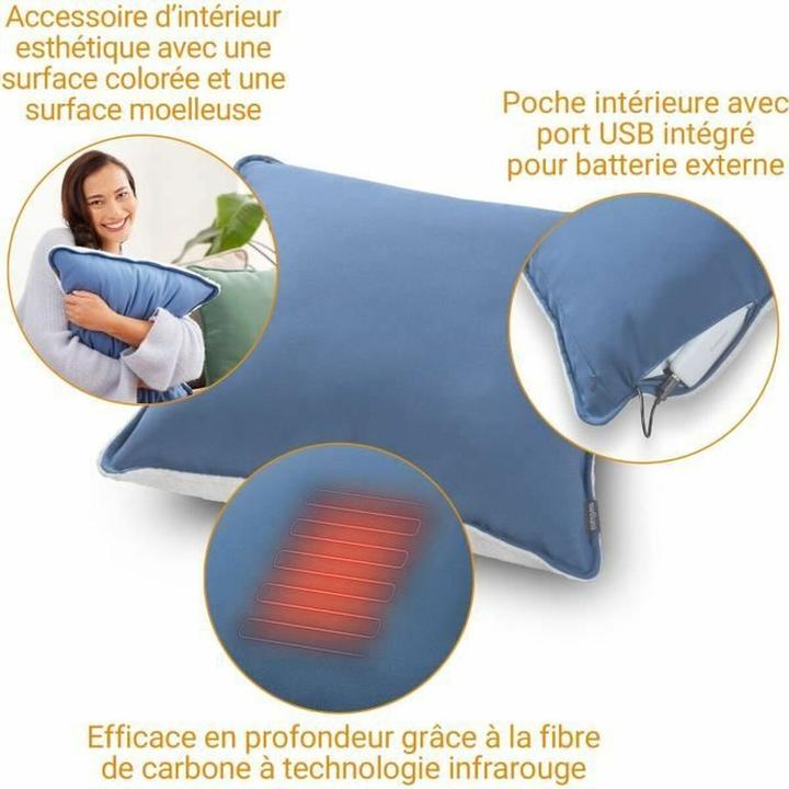 Produktbild Medisana HC 250 Interior Cushion Line green (40 x 40 cm)