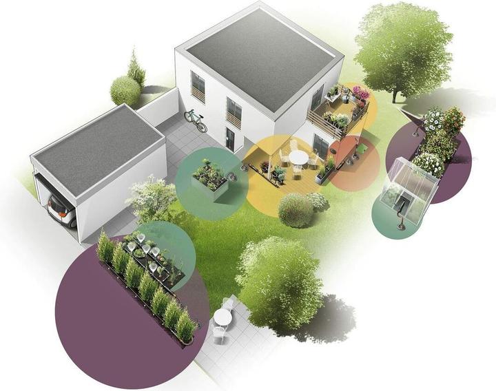 Produktbild Gardena Micro-Drip-System Set Hecke/Sträucher (Tropfbewässerung Set)