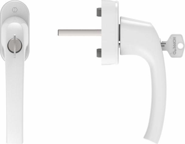 Actual product image Hoppe Flensburg RC2 window handle