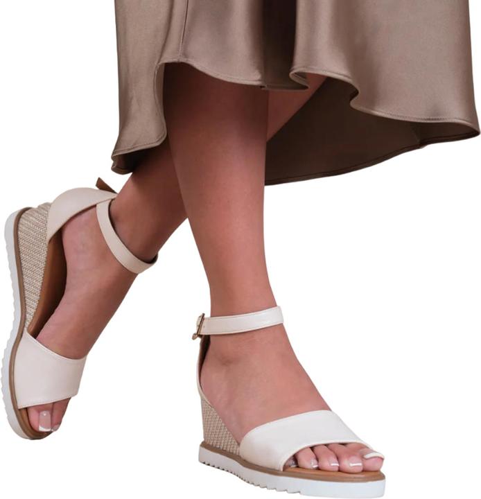 Where's That From Schuhe mit Keilabsatz Dusk PU