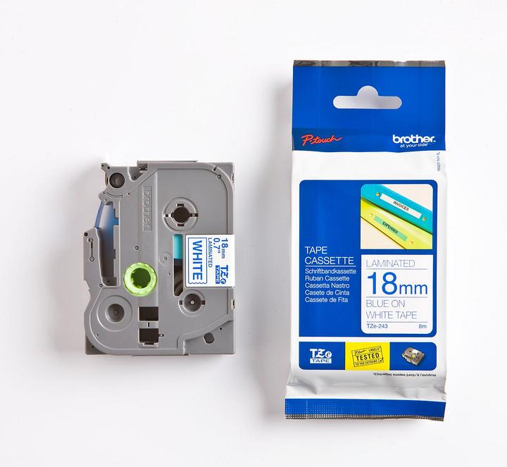 Produktbild Brother Tze-243 (1.80 cm, Grau)