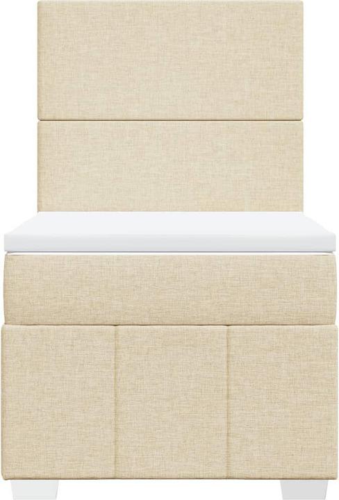 Actual product image vidaXL Bo x springbett mit Matratze 80 x 200 cm Stoff (80 x 200 cm)