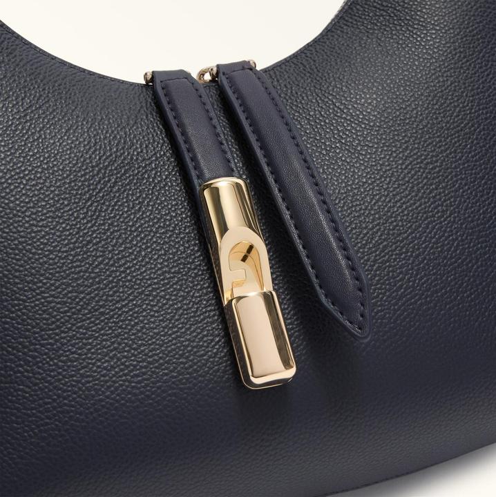 Immagine prodotto Furla goccia s leather shoulder bag, blue