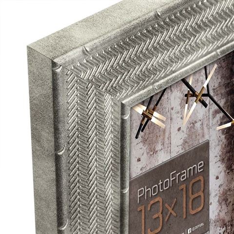Produktbild ZEP Bilderrahmen KA657S Andria Silver 13x18 cm (13 x 18 cm)