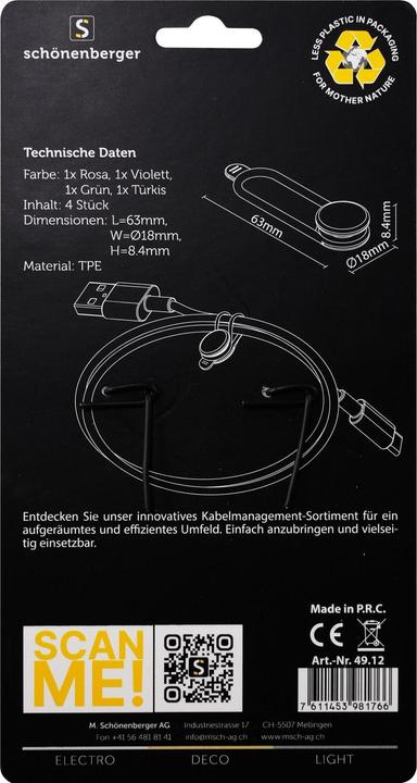 Produktbild Schönenberger CableTie S