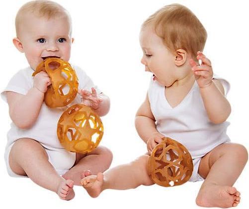 Produktbild Hevea Greifling Star Ball Natur